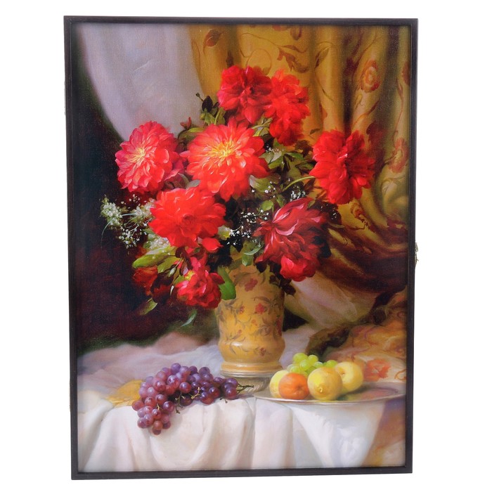 Ключница "Натюрморт" Декабокс 41х31х5 см