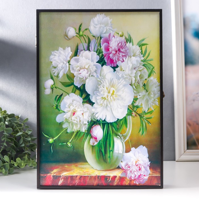 Ключница "Свежий букет" Декабокс  41х31х5 см