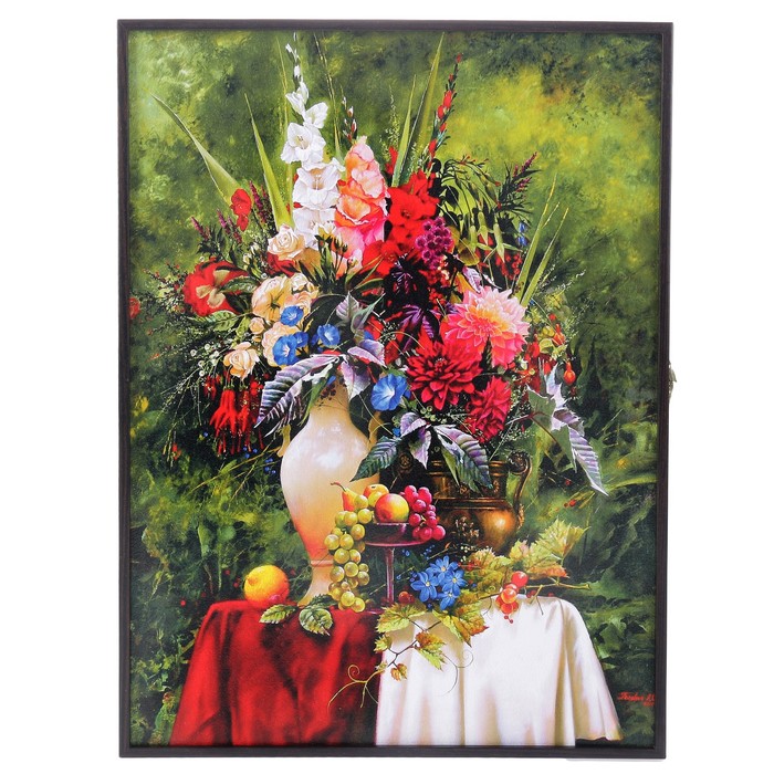 Ключница "Прекрасный букет" Декабокс N-144 41х31х5 см