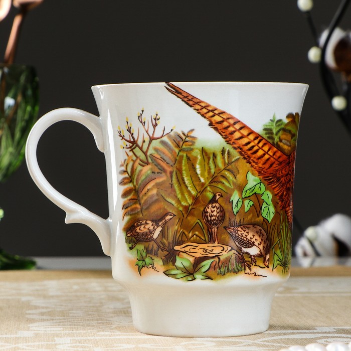 Кружка "Водолей дичь", деколь, 600 мл