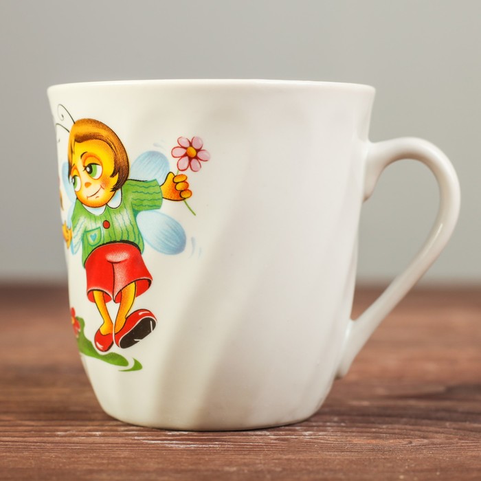 Кружка 250 мл "Волна Жу-жу", деколь, микс