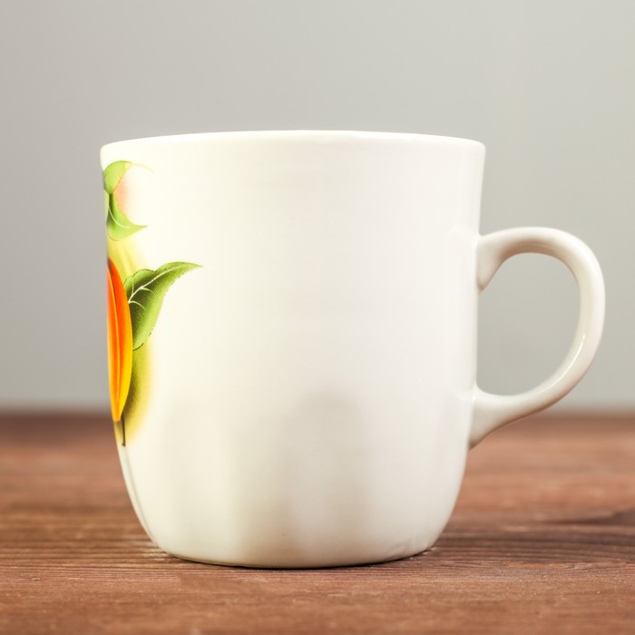 Кружка "Ромашка курага", деколь, 320 мл