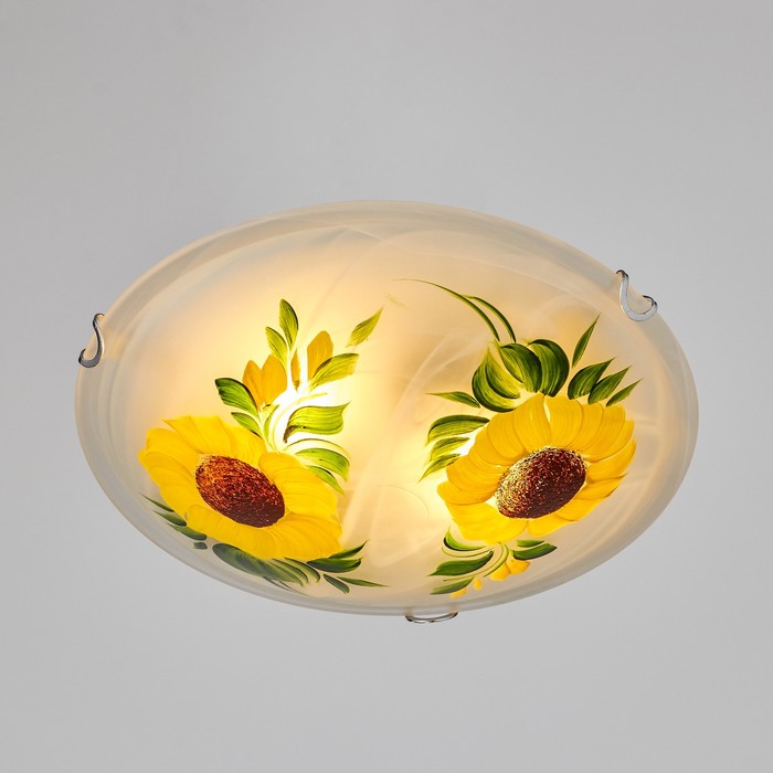 Светильник Дюна "Подсолнухи" 2 лампы E27 60 Вт  Ф300