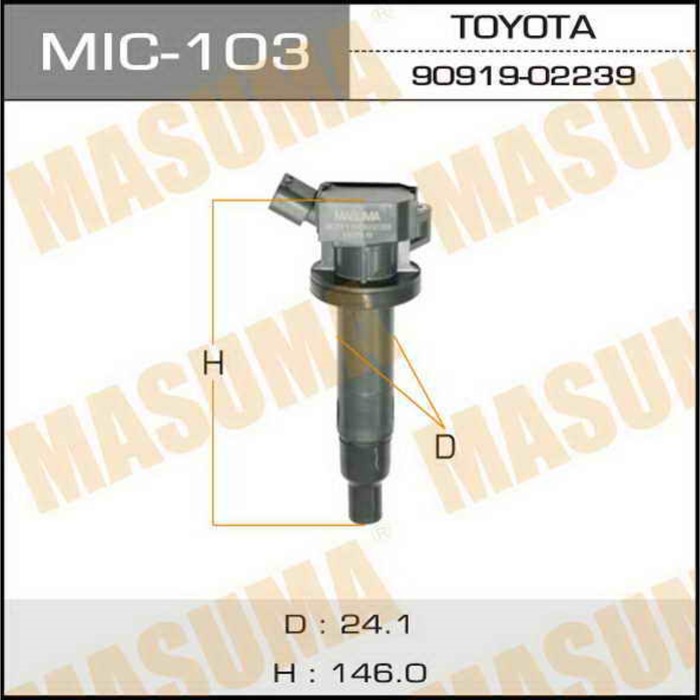Катушка зажигания MASUMA MIC103