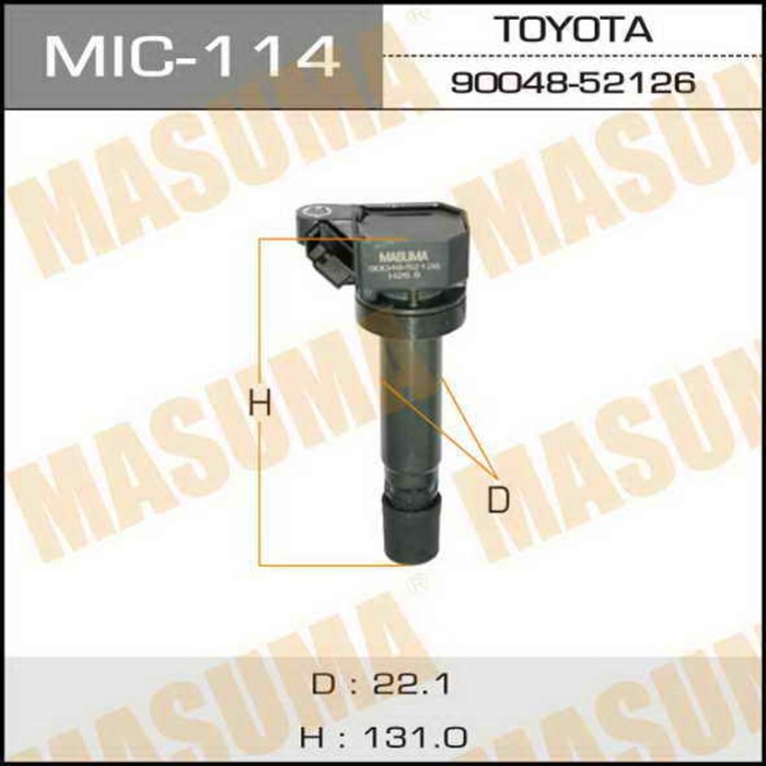 Катушка зажигания MASUMA MIC114