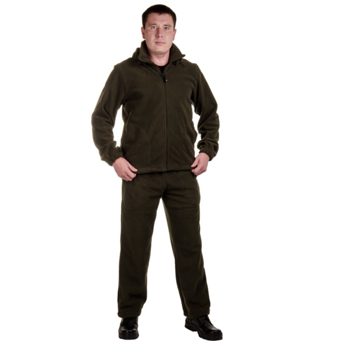 Костюм «КВЕСТ Никс», флис, размер 48-50, рост 182-188, цвет хаки