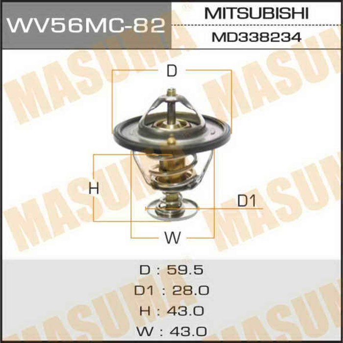 Термостат MASUMA WV56MC82