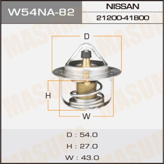 Термостат MASUMA W54NA82