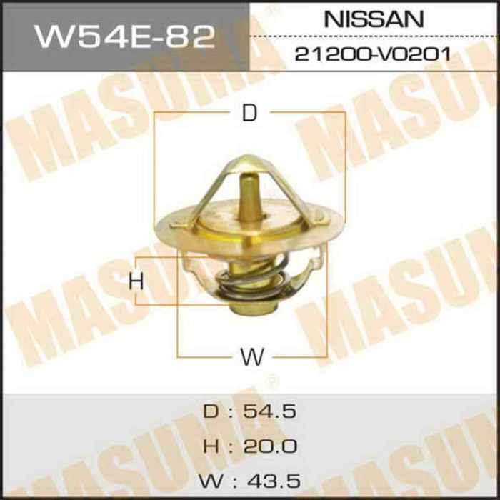 Термостат MASUMA W54E82