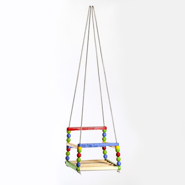 Качели, цветные, 30 х 30 см