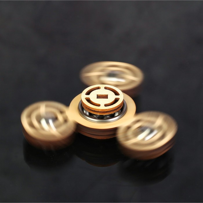 Спиннер деревянный "Экстрим", светлое дерево