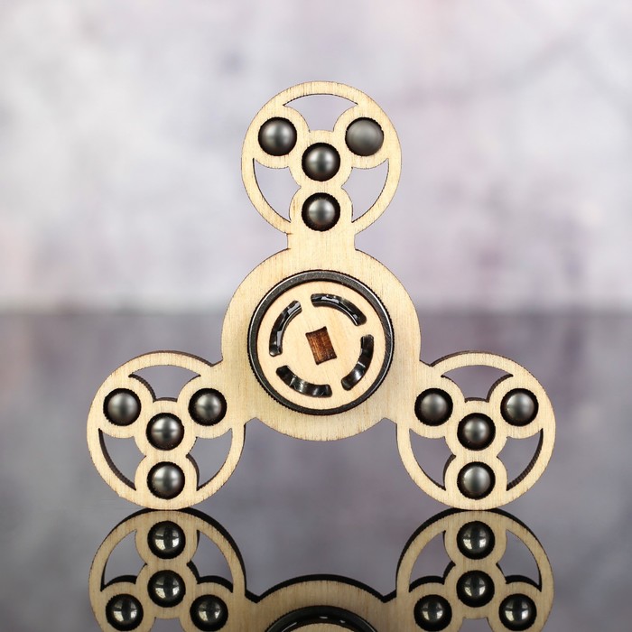 Спиннер деревянный "Комета"