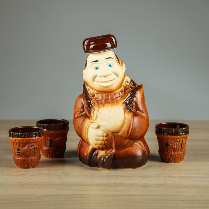 Штоф "На троих"