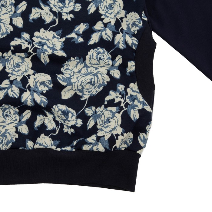 Комплект женский (джемпер, брюки) Моника цвет тёмно-синий, р-р 42