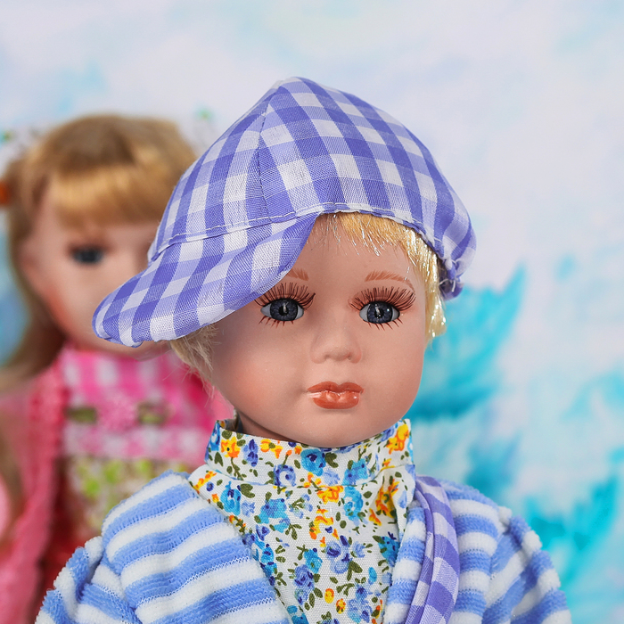 Кукла коллекционная "Парочка Кристина и Андрей" (набор 2 шт) 30 см