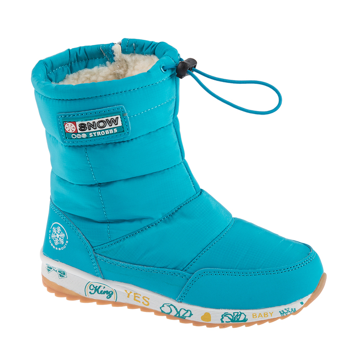 Дутики детские зимние арт. N1850-13, цвет голубой, размер 33