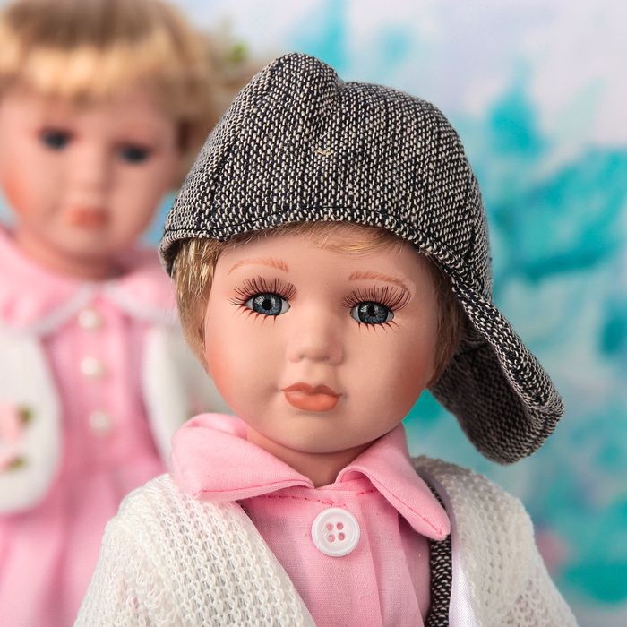 Кукла коллекционная "Парочка губки бантиком. Настя и Дима" (набор 2 шт) 30 см