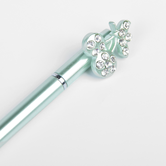 Ручка гелевая-прикол Вишенки, МИКС, чёрный цвет чернил