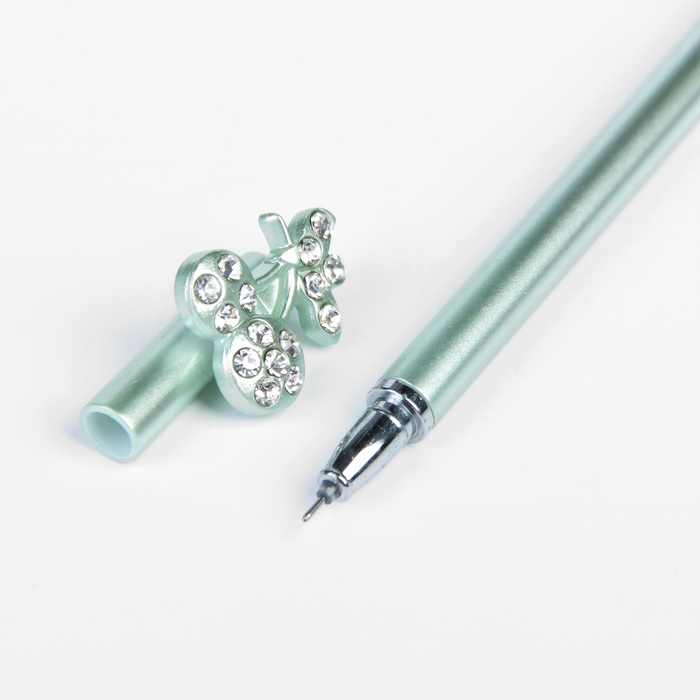 Ручка гелевая-прикол Вишенки, МИКС, чёрный цвет чернил