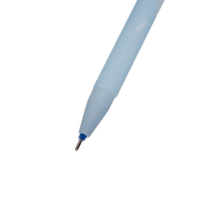 Ручка гелевая 0,28мм синий корпус МИКС пиши-стирай