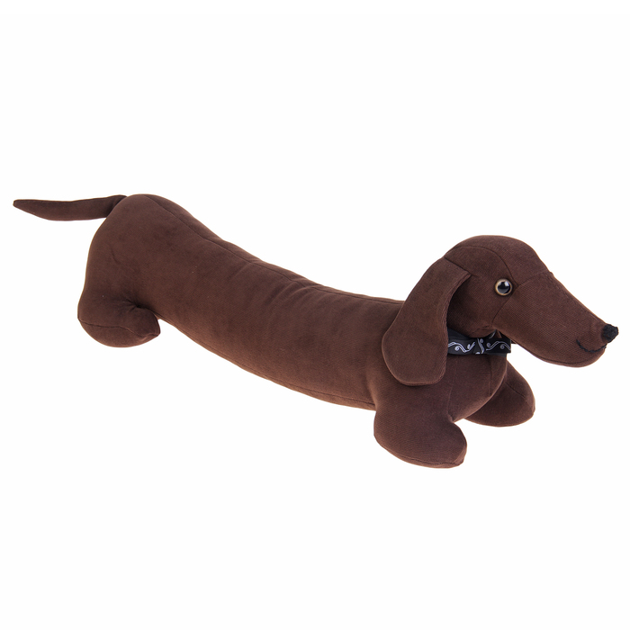 Интерьерная игрушка "Такса" лежачая 67 см