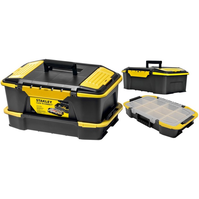Ящик для инструментов Stanley "CLICK&amp;CONNECT" STST1-71962, дополнительный органайзер