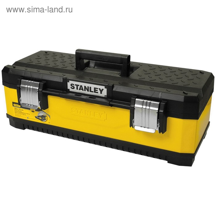 фото Ящик для инструментов stanley 1-95-614, 26", металлопластиковый, желтый