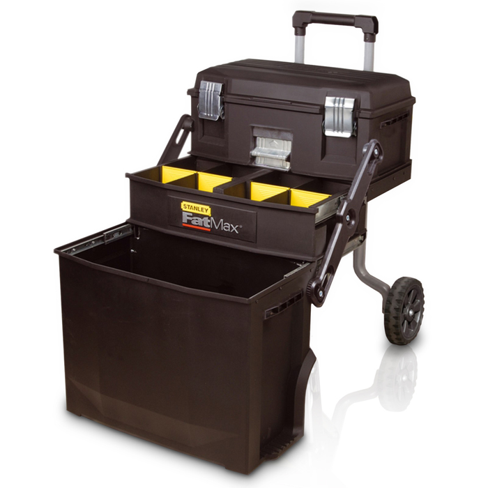 Ящик для инструментов Stanley 1-94-210, на колесах, с органайзерами, пластик