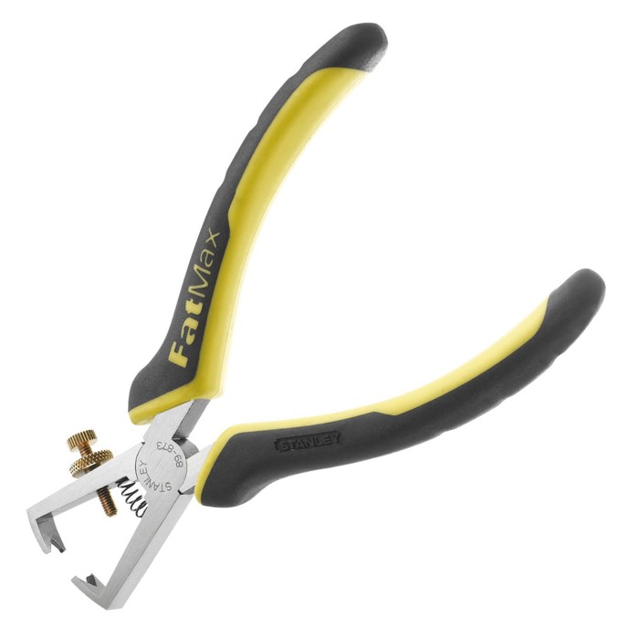 Бокорезы Stanley "FatMax", 170 мм, для зачистки проводов, повышенной прочности