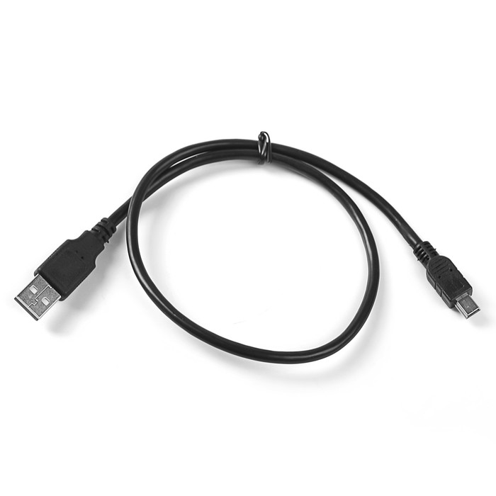 Кабель 5bites USB - mini USB, 1,8 м, черный
