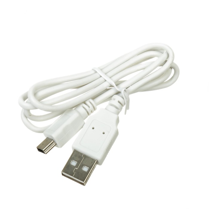 Кабель 5bites, USB 2.0, AM-LIGHTNING 8P, 1 м, белый
