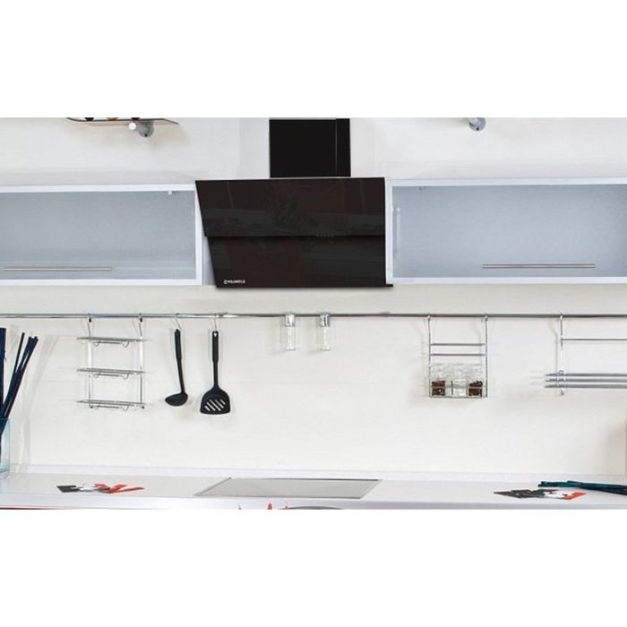 Вытяжка Maunfeld TOWER Light 600 мм, черный/черное стекло