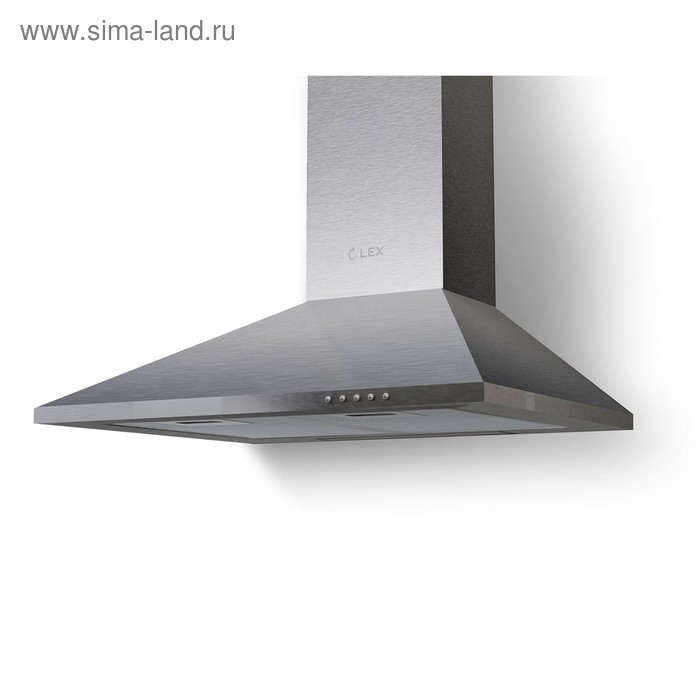 Вытяжка Lex BASIC 500 INOX каминная 500 м3ч 3 скорости 50 см серебристая 1189000₽