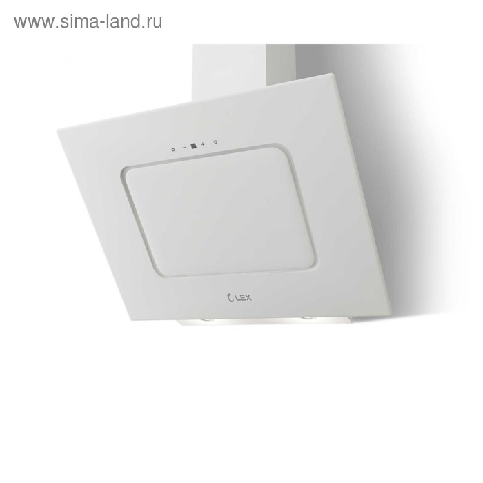 Вытяжка Lex LUNA 600 наклонная 800 м3ч 3 скорости 60 см белая 1199000₽