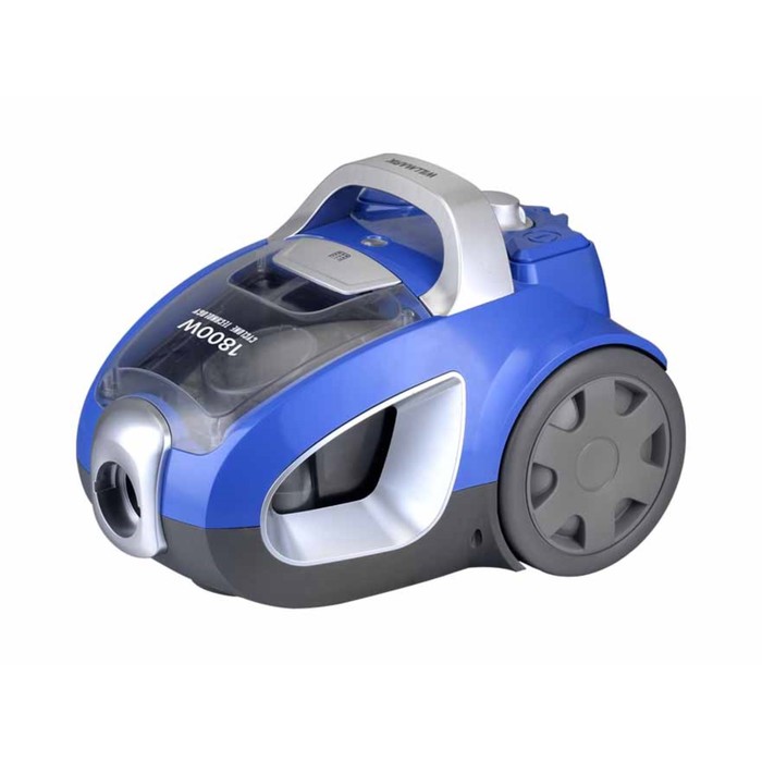 Пылесос Willmark VC-1865CY, 1800/330 Вт, 2 л, синий