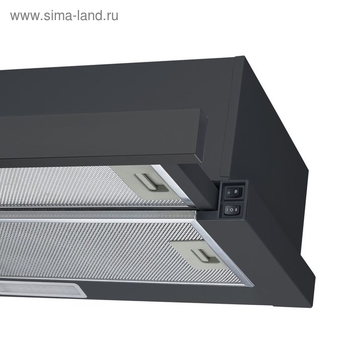 

Вытяжка Lex HUBBLE G 600, встраиваемая, 650 м3/ч, 2 скорости, 60 см, чёрная