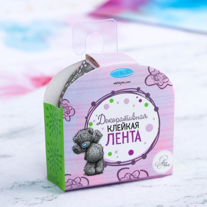 Наклейки - клеевая лента, Me To You "Слушай голос сердца", 2 см х 2 м