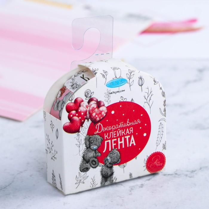 Наклейки - клеевая лента, Me To You "Это моя любовь", 2 см х 2 м