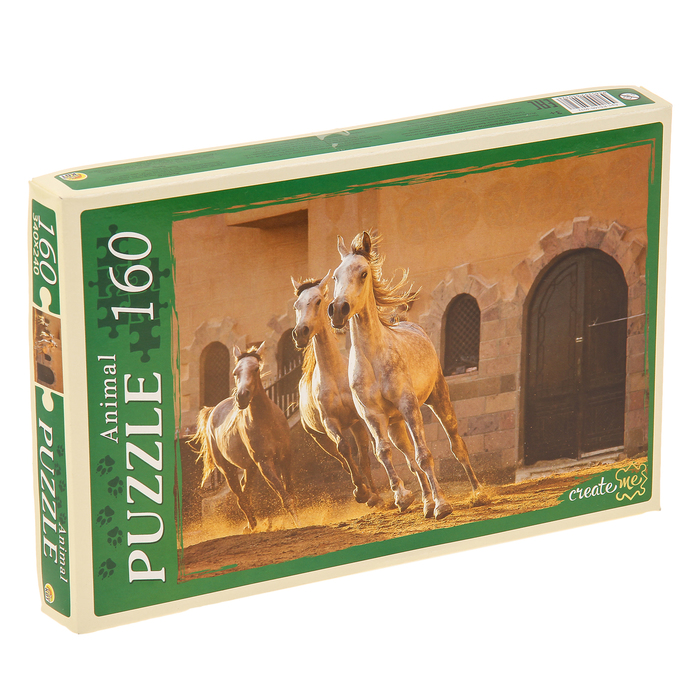 Пазл "Лошади в движении", 160 элементов