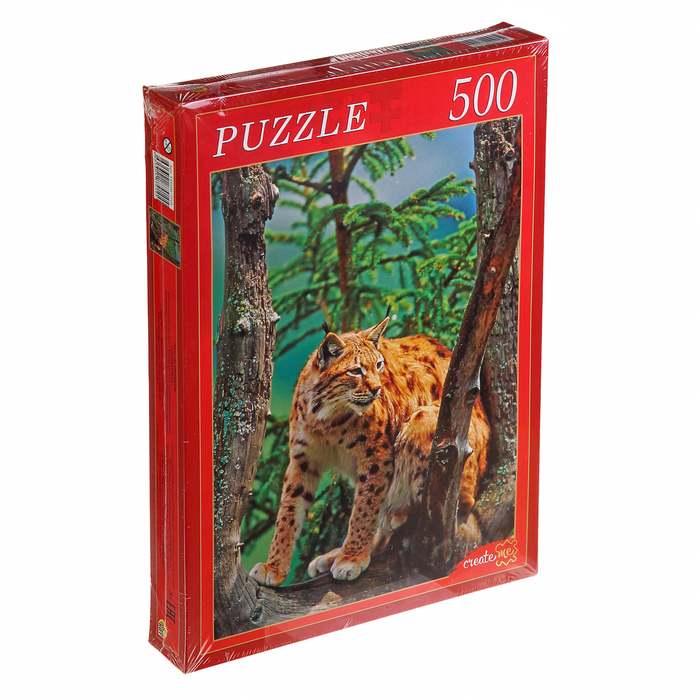 Пазл "Изящная рысь", 500 элементов
