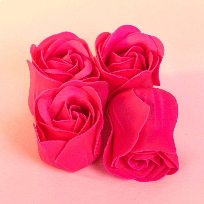 Мыльные лепестки в коробке "С праздником весны", 4 шт.