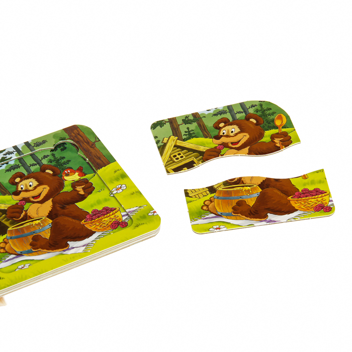 Книга-игрушка "В нашем лесу"