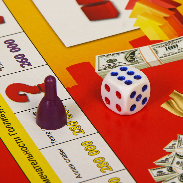 Настольная игра "Играем в деньги. Голливуд"