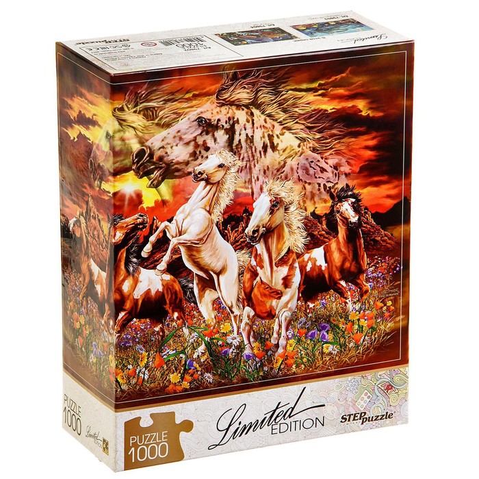 Пазл "Найди 16 лошадей", 1000 элементов