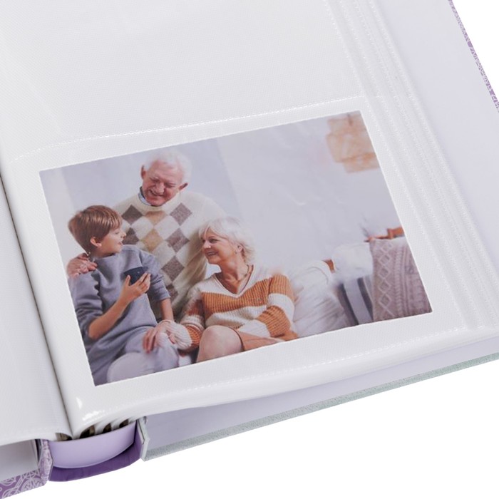 Фотоальбом на 200 фото 13х18 см "Волнующий момент" в коробке 29х24х5,5 см МИКС