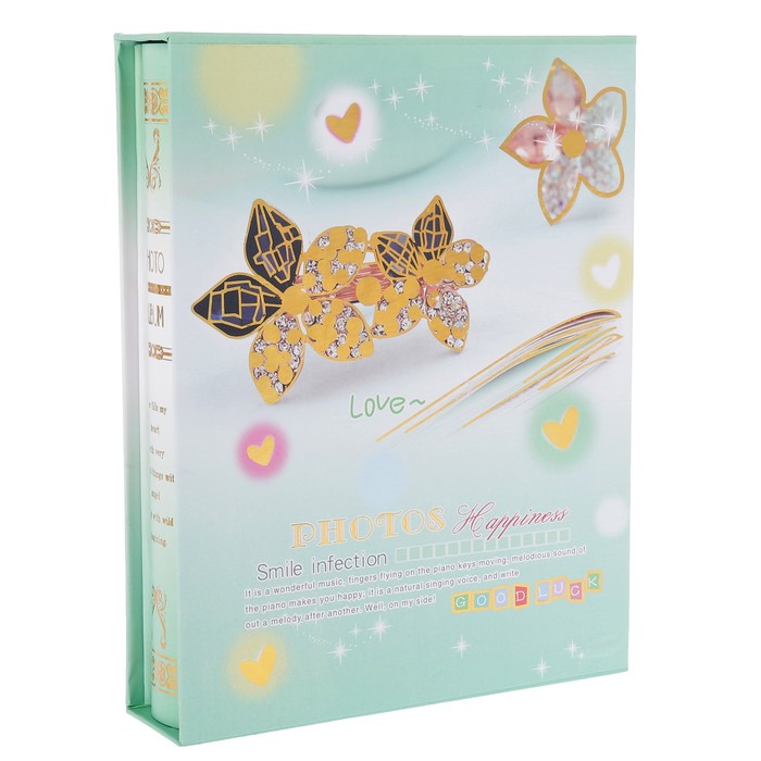 Фотоальбом на 200 фото 10х15 см "Ювелиры" в коробке МИКС