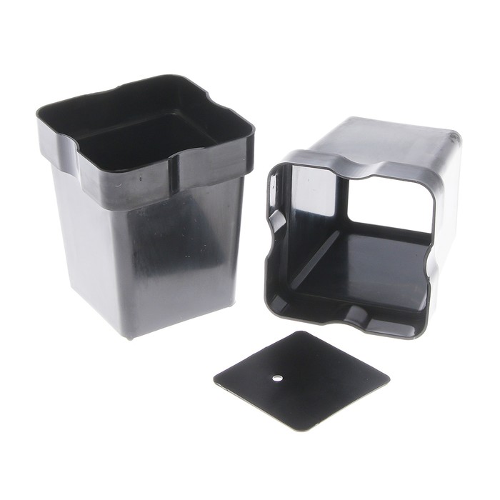 Набор для рассады: стаканы - 10 шт. по 220 мл, чёрный