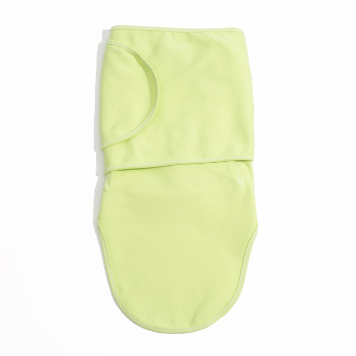 Пелёнка-конверт Dreamy с рег-ми крыльями, рост 68см, цв. зелёный, трикотаж, хл100%