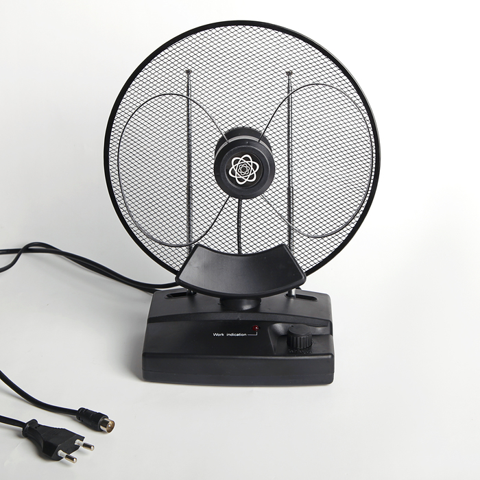 Антенна RITMIX RTA-100 AV, комнатная, активная, 32 дБ, DVB-T, DVB-T2, аналог