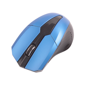 

Мышь Ritmix RMW-560, беспроводная, оптическая, 1000 dpi, 2xAAA(не в компл), USB, чёрно-синяя